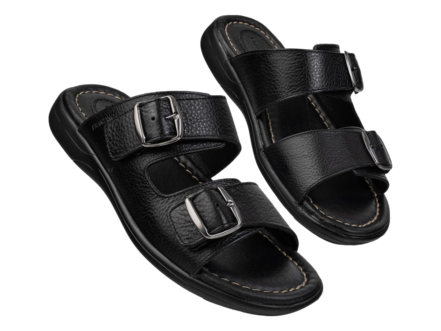 Sandalias Brantano Sandalia Negra Caballero 14557 Para Hombre
