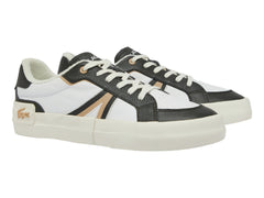 Tenis Lacoste L004 Verde y Blanco para Hombre