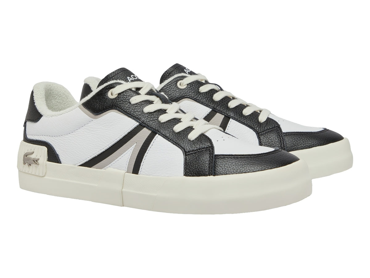 Tenis Lacoste L004 Negro y Blanco para Hombre