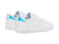 Tenis Lacoste Powercourt Blanco y Rosa para Niña