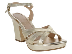 Sandalias SARY Dorado Metálico para Mujer