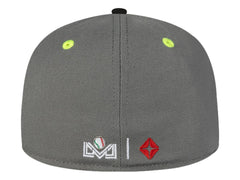 Gorra New Era 5950 Negro y Gris