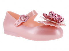 Zapatos Mini Melissa Sweet Love Fly II Rosa Perlado para Niña