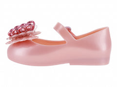 Zapatos Mini Melissa Sweet Love Fly II Rosa Perlado para Niña