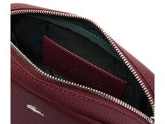 Bolso Crossbody Lacoste Tinto para Mujer