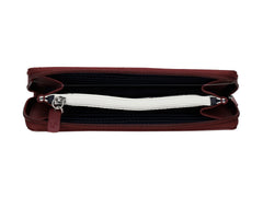 Cartera Lacoste Café para Mujer