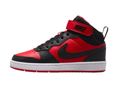 Tenis Nike Court Borough Mid 2 Rojo para Niño