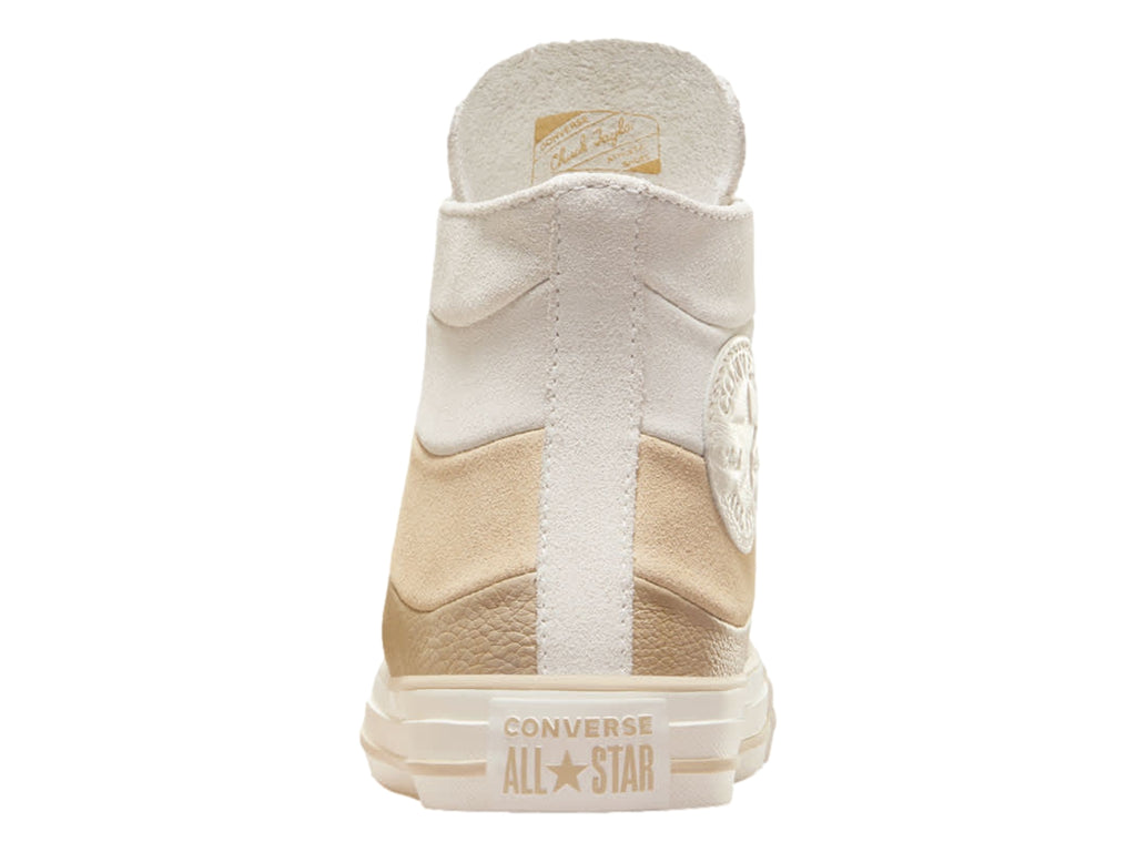 Tenis Converse All Star Krem Deri Para Mujer