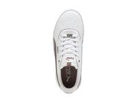 Tenis PUMA Carina 2.0 Lux Blanco y Morado para Mujer