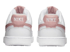 Tenis Nike Court Vision Lo Blanco y Rosa para Mujer