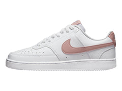 Tenis Nike Court Vision Lo Blanco y Rosa para Mujer