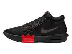 Tenis Nike LeBron Witness VIII Negro y Rojo para Hombre