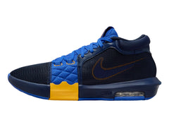 Tenis Nike LeBron Witness VIII Azul Marino y Dorado para Hombre