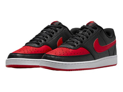Tenis Nike Court Vision Lo Negro y Rojo para Hombre