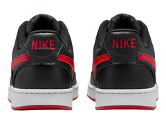 Tenis Nike Court Vision Lo Negro y Rojo para Hombre