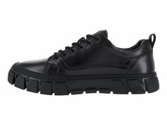 Zapato Casual Buenissimo Negro de Piel para Hombre