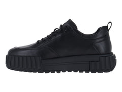 Tenis Buenissimo Negros de Piel para Hombre