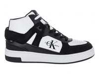Tenis Calvin Klein Negro Blanco 01578 Para Mujer