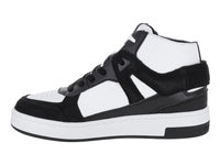 Tenis Calvin Klein Negro Blanco 01578 Para Mujer