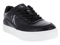 Tenis Calvin Klein Clasico Negro 01585 Para Mujer