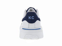 Tenis Kenneth Cole Piel Blanco y Rojo para Hombre