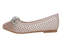 Zapatos Roze Flats Dama 24283K Para Mujer