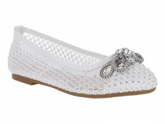 Zapatos Planos ROZE Blanco para Niña