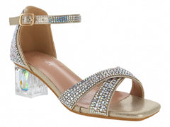Sandalias Roze Dorado para Niña