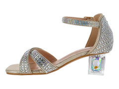 Sandalias Roze Dorado para Niña