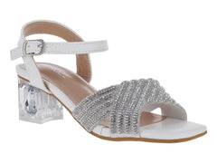 Sandalias Elegantes ROZE Blancas para Niña