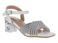 Sandalias Elegantes ROZE Blancas para Niña
