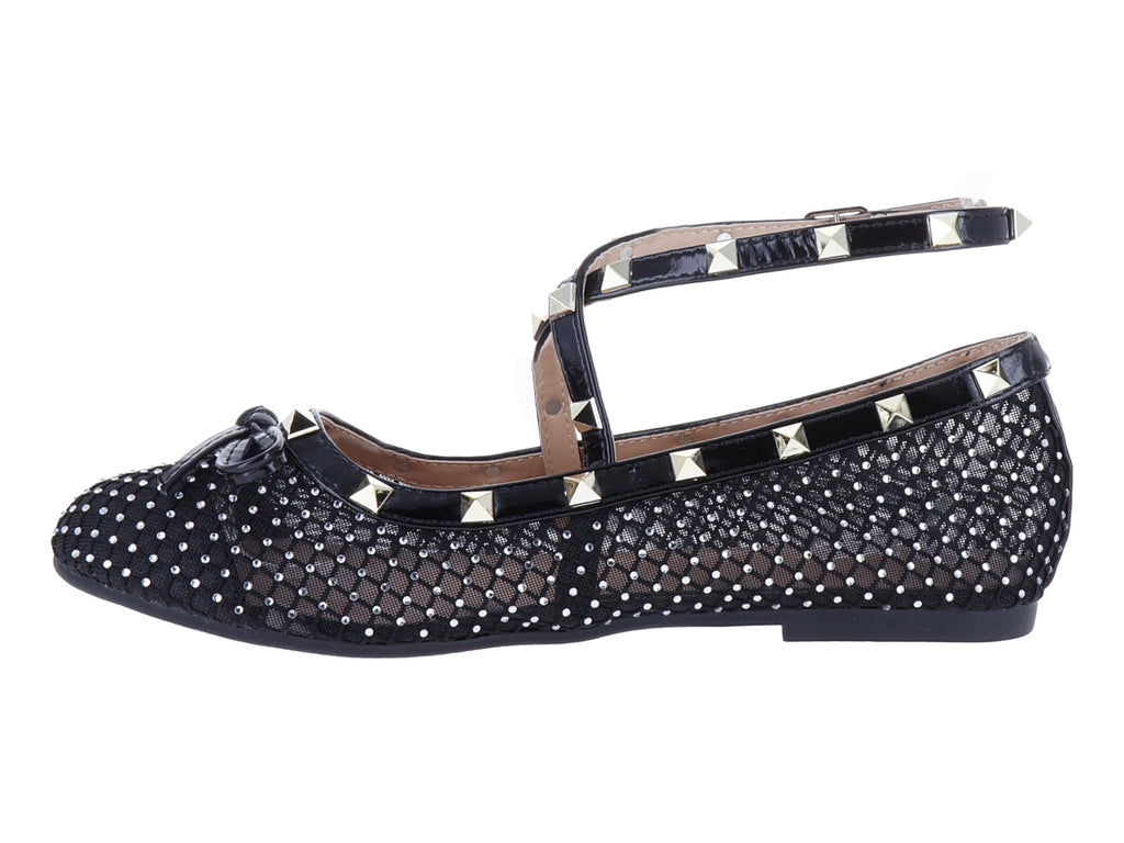 Ballerinas ROZE Negro para Mujer