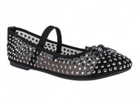 Zapatos Roze Flats Dama 24281 Para Mujer