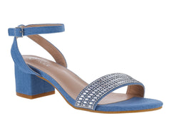 Sandalias ROZE Azul Mezclilla para Mujer