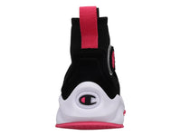 Tenis Champion Rally Pro Negro y Rosa para Mujer