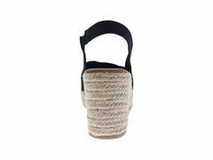 Sandalias Alpargatas Furor Negro para Mujer