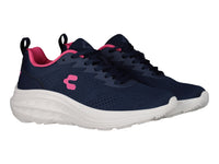 Tenis Charly Azul Marino y Fucsia para Mujer