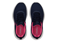 Tenis Charly Azul Marino y Fucsia para Mujer