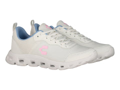 Tenis Charly Blanco Azul Rosa para Mujer