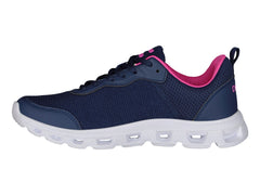 Tenis Charly Azul Marino y Fucsia para Mujer