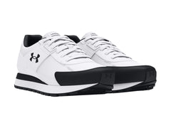 Tenis Under Armour Essential Runner Blanco y Negro para Hombre