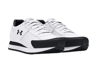 Tenis Under Armour Essential Runner Blanco y Negro para Hombre
