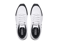 Tenis Under Armour Essential Runner Blanco y Negro para Hombre