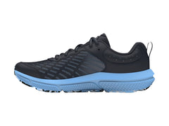 Tenis Under Armour Assert 10 Negro y Azul para Niño