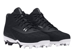 Tenis Under Armour Leadoff Mid 3.0 Negro y Blanco para Hombre
