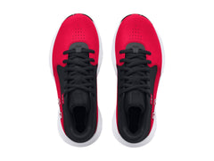 Tenis Under Armour Lockdown 7 Rojo y Blanco para Niño
