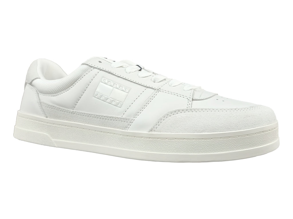 Tenis Tommy Hilfiger The Greenwich Mix Media Blanco para Hombre