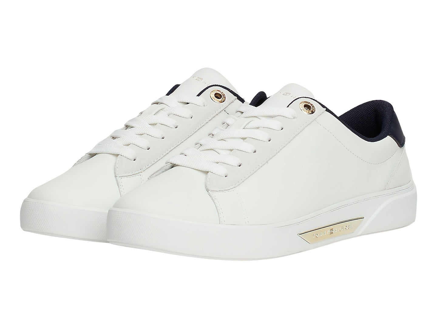 Tenis Tommy Hilfiger Chic Court Blanco para Mujer