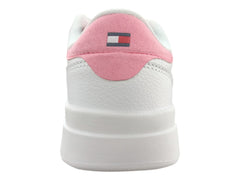 Tenis Tommy Hilfiger Cayman 3.0 Blanco y Rosa para Niña