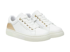 Tenis Tommy Hilfiger Blanco y Platino para Niña